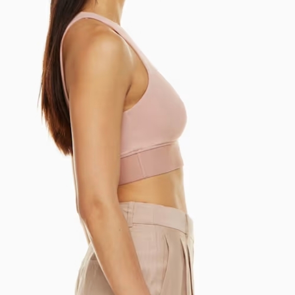 Babaton Aritzia Walter Contour Muscle Tank Sleeveless Crop Top Womens Size Small - Picture 14 of 16